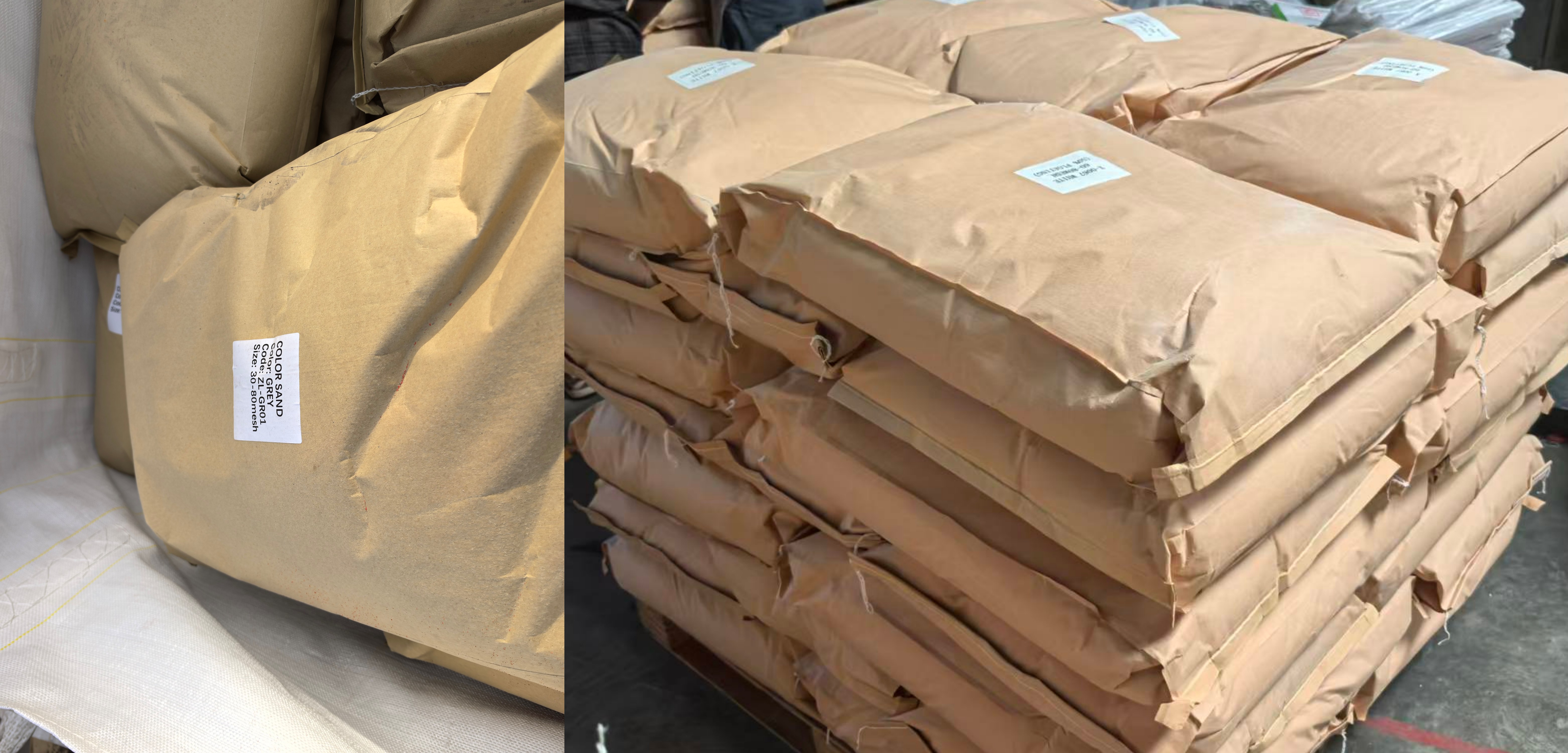 epoxy sand packing